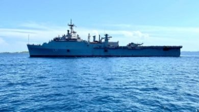 Ins Jalashwa Arrives With 588 Indians From Maldives