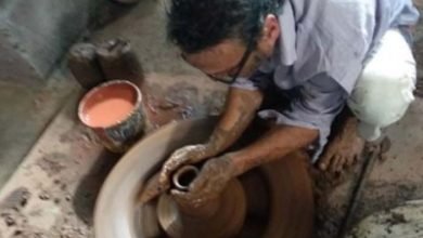 Jackie Shroff Tries His Hand At Pottery