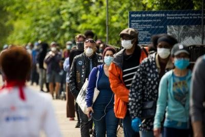 Pandemic Sends Us Jobless Rate To 14 7