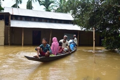 Pre Monsoon Floods Hit Three Lakh People In 11 Assam Districts