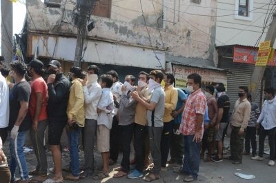 Serpentine Queues Outside Liquor Shops In Tn