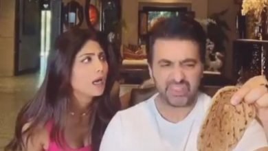 Shilpa Shares Funny Food For Thought With Hubby Raj
