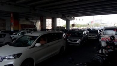 Strict Vigil Triggers Traffic Snarls At Delhi Ghaziabad Border