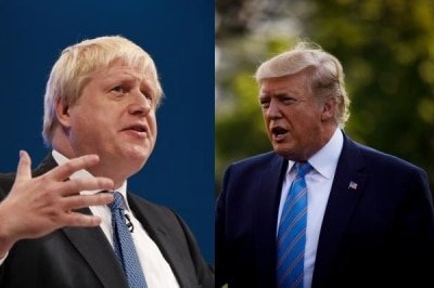 Trump Johnson Discuss Search For Vaccine