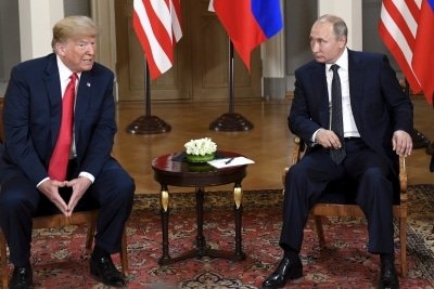 Trump Putin Speak Over Phone On Covid 19 Arms Control