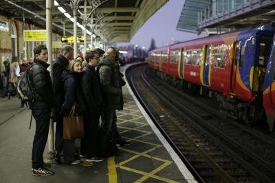 Uk Stations Put Crowd Control Measures In Place