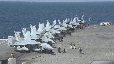 Us Aircraft Carriers Indo Pacific Deployment Begins