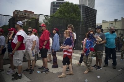 2 More Trump Campaign Staffers At Tulsa Rally Test Covid 19 Positive