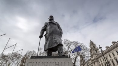 Churchill Statue Boarded Up In London Amid Protest Fears