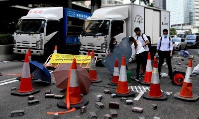 Dozens Of Anti Govt Protesters Detained In Hk