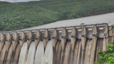Heavy Inflows Raise Water Level In Karnatakas Almatti Dam