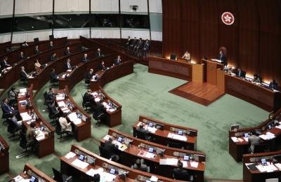 Hk Oppn Lawmakers Again Disrupt National Anthem Law Debate