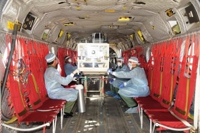 Iaf Develops Airborne Isolation Pod For Covid Patients