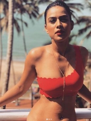 Orange Is The New Swag For Nia Sharma