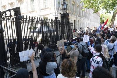 Protesters Defy Mass Gathering Ban In Uk