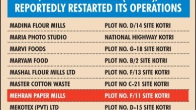 Shut By Us Treasury D Companys Paper Mill Quietly Restarts In Pak
