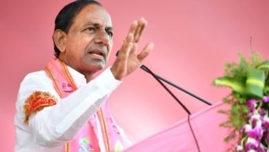 Telangana Cm Hands Over Cheques Job Letter To Martyred Colonels Kin