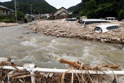 15 Dead In Japan Floods Landslides