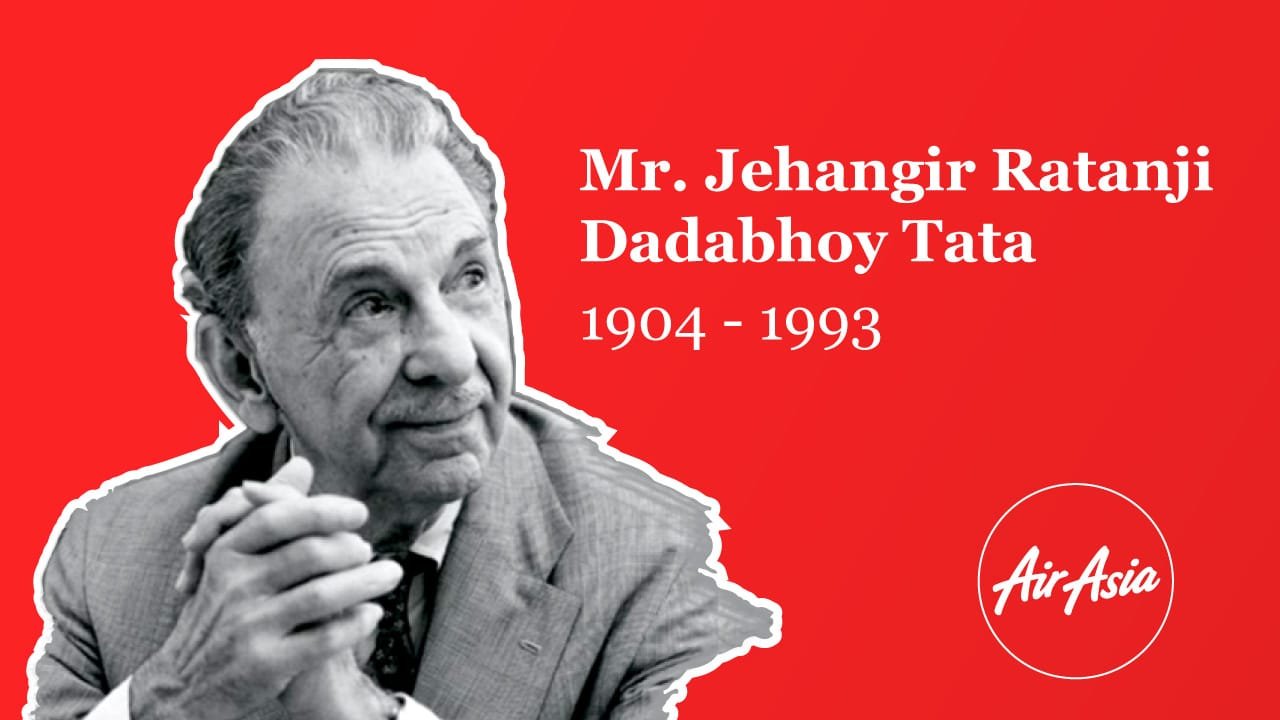 Air Asia India Celebrated And Paid Tribute To J R D Tata