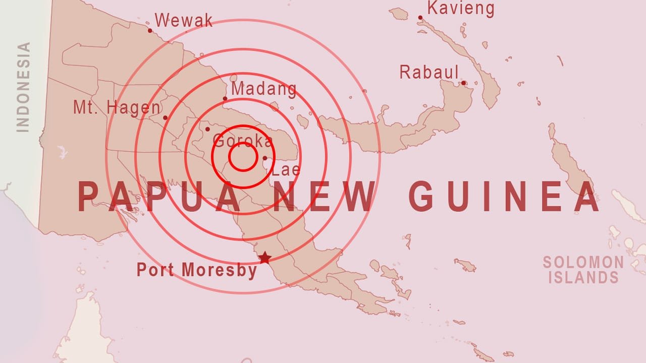 Earthquake Of Magnitude 7 Hits Papua New Guinea