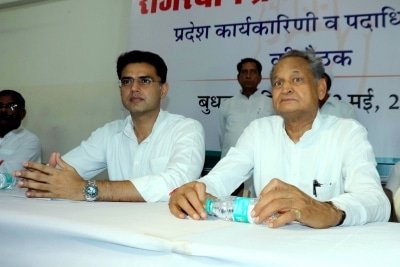 Congress Leaders Work The Numbers To Retain Power In Rajasthan