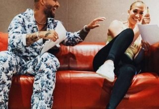 Jennifer Lopez Teases New Music With Maluma