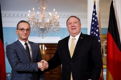 Pompeo German Fm Discuss Economic Recovery Libya