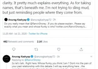 Ranvir Shorey Anurag Kashyap Lock Horns On Twitter