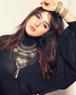 Shehnaaz Gill Flaunts The Black Diva Look