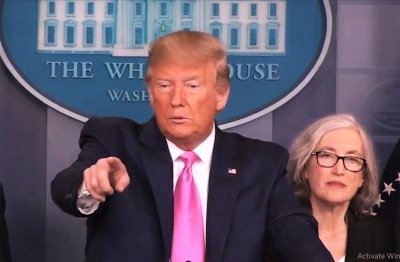 Trump Wears Mask On Camera For First Time As He Visits Military Hospital