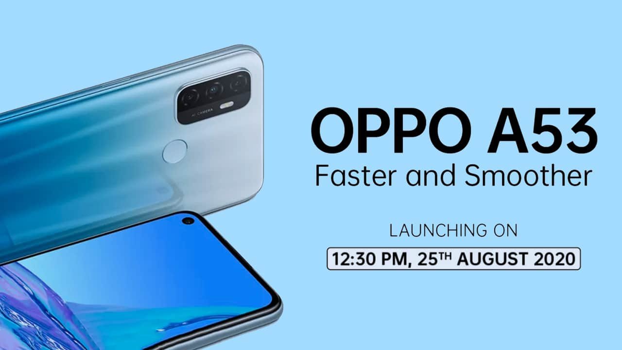 Oppo A53 To Launch Today N India