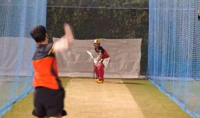 Ab De Villiers Has Enjoyable First Net Session Ahead Of Ipl 13