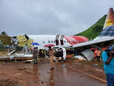 Ai Express Plane Landed Deep In Touchdown Zone Inclement Weather Blamed