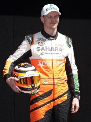 British Gp Hulkenbergs Comeback Race Ends Before It Starts
