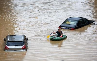 China Braces For Heavy Rain From Typhoon Higos