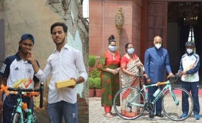 Cyclist Who Received Bike From Prez Unable To Afford Two Time Meals