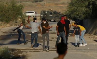Dozens Of Palestinians Injured In West Bank Clashes