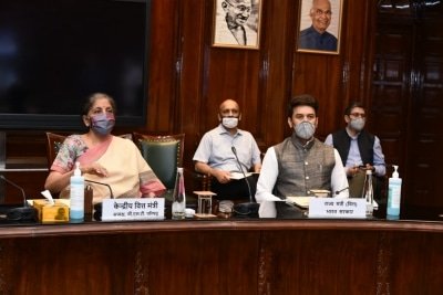 Fm Hits Out At Opposition For Politicising Gst Compensation Issue