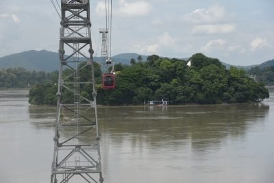 Indias Longest River Ropeway Service Launched In Guwahati