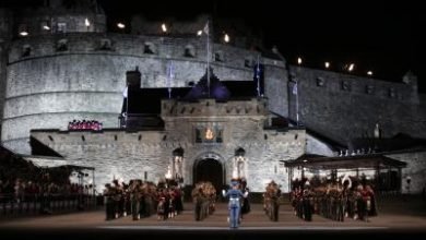 Scotlands Edinburgh Castle Reopens