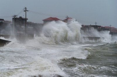 Typhoon Mekkhala Makes Landfall In China