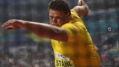 World Champion Stahl Throws World Lead 71 37m In Sollentuna