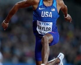 4 Time World Champion Christian Taylor Stunned In Slovakia