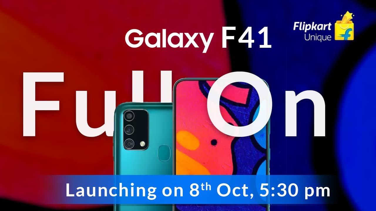 Samsung Galaxy F41 India Launch Set For October 8