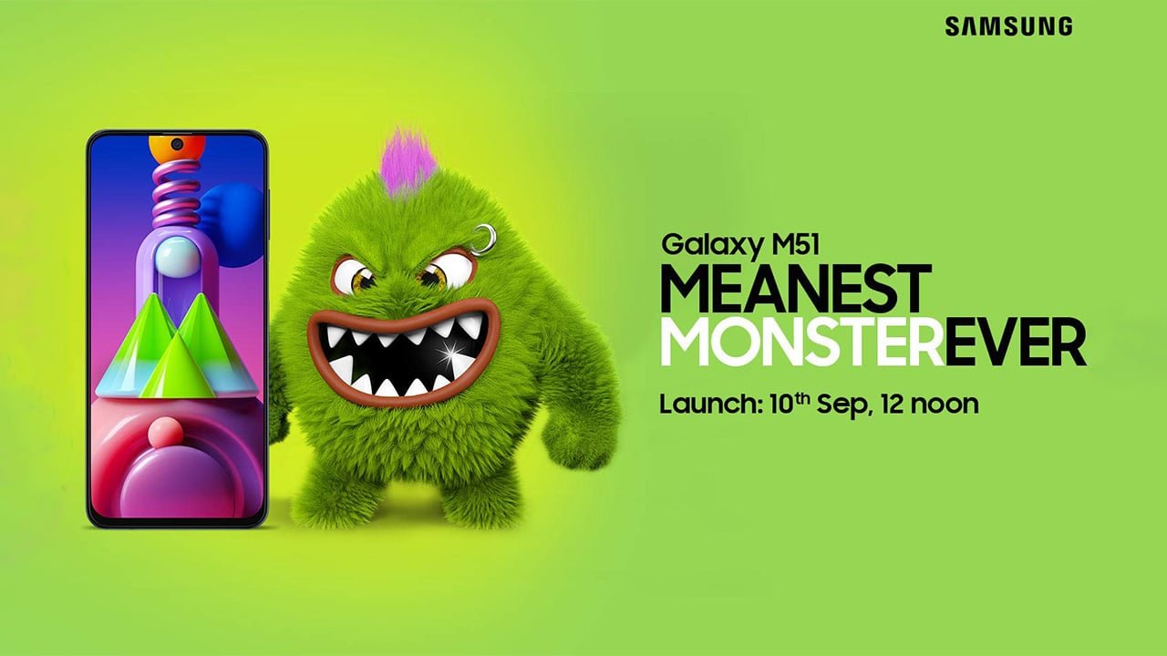 Samsung Galaxy M51 India Launch Set For September 10