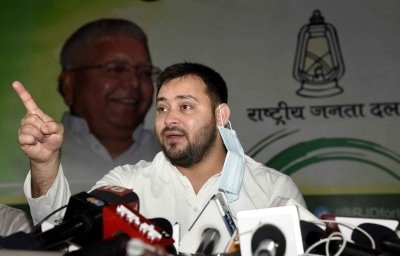 Bihar Tejashwi Slams Nitish On Super Flop Virtual Rally