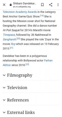 Shibani Dandekars Wiki Page Vandalised After Her Criticism Of Ankita