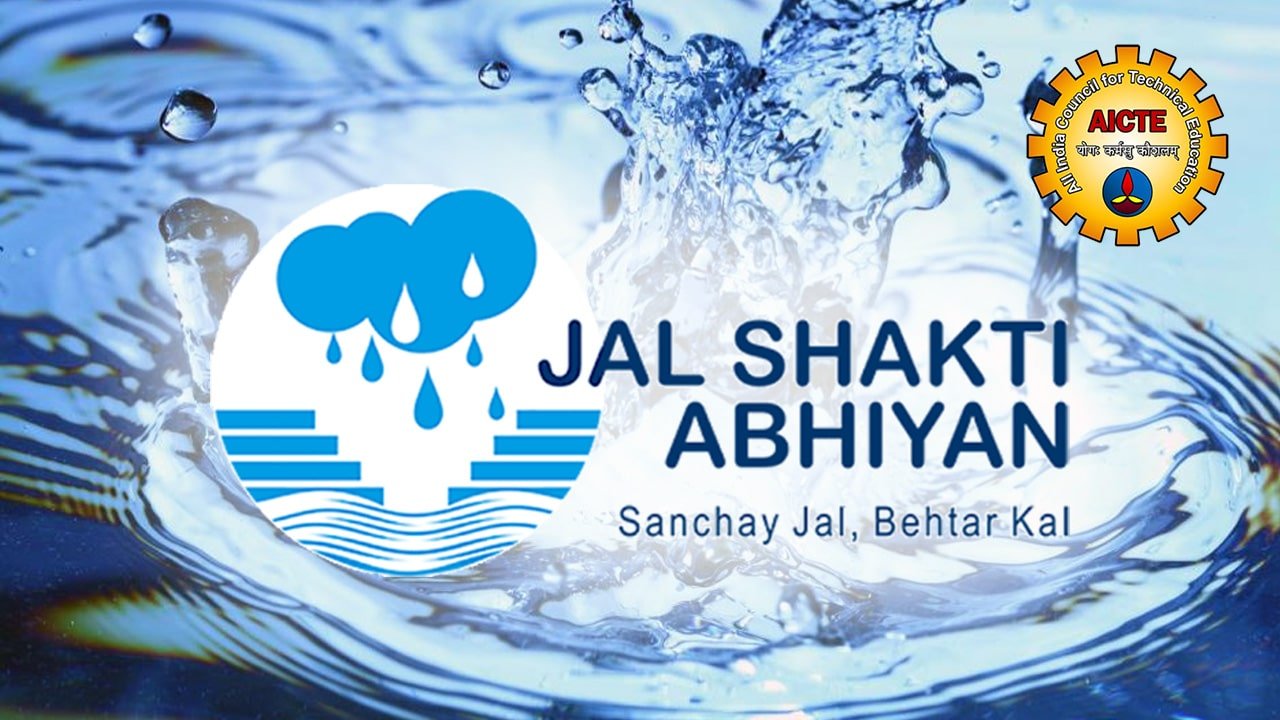 A I C T E India Plans To Work On Jal Shakti Abhiyan