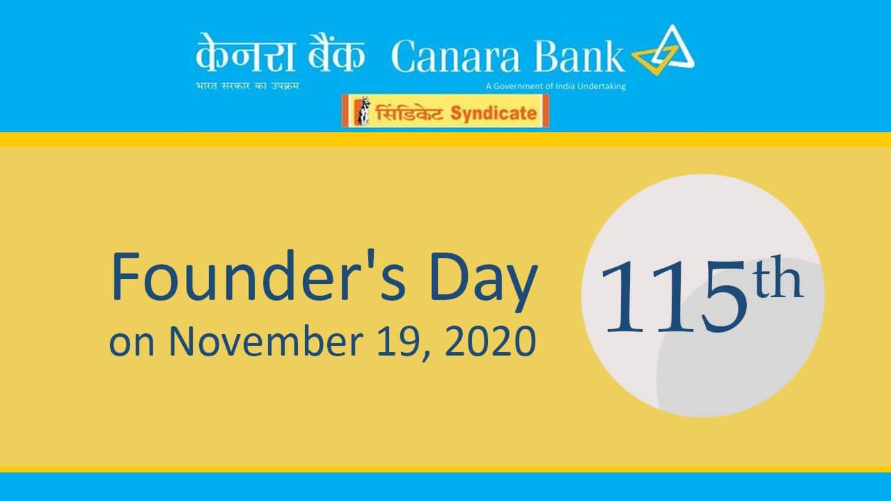 Canara Bank Observes 115th Founder's Day