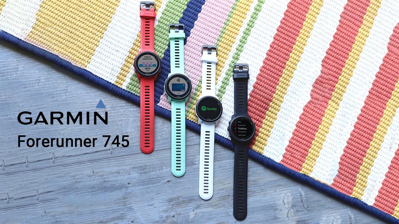Garmin Forerunner 745, GPS Running Watch, Detailed Training Stats and  On-Device Workouts, Essential Smartwatch Functions, Tropic